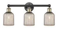 Bridal Veil 23-Inch 3-Light Bath Vanity Light 5-Inch Shade