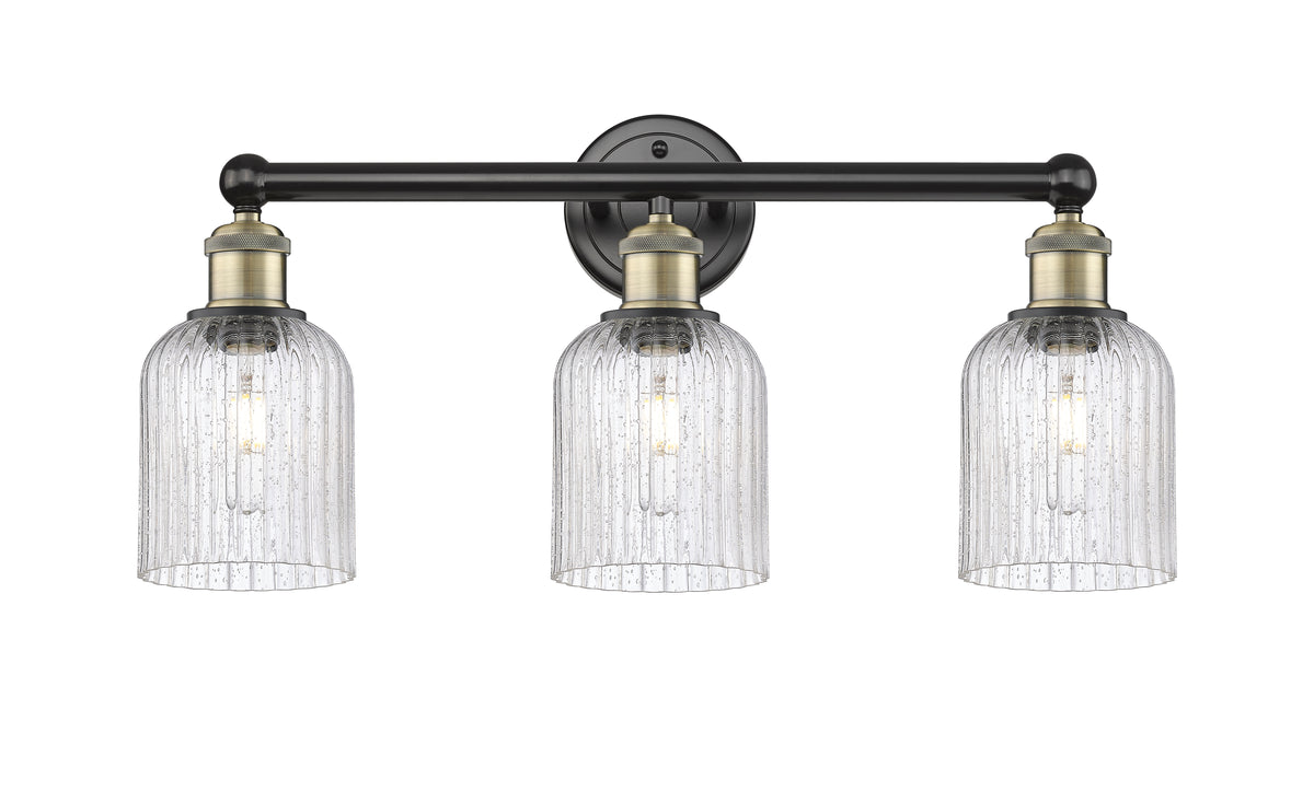 Bridal Veil 23-Inch 3-Light Bath Vanity Light 5-Inch Shade