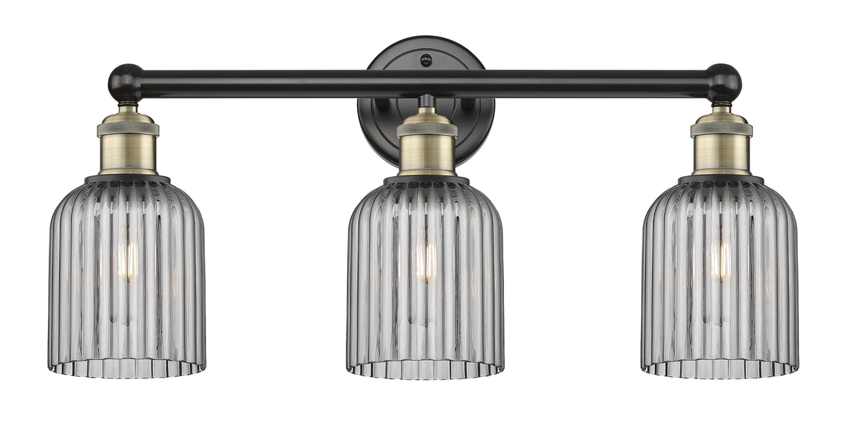 Bridal Veil 23-Inch 3-Light Bath Vanity Light 5-Inch Shade