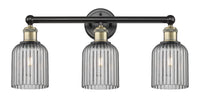 Bridal Veil 23-Inch 3-Light Bath Vanity Light 5-Inch Shade