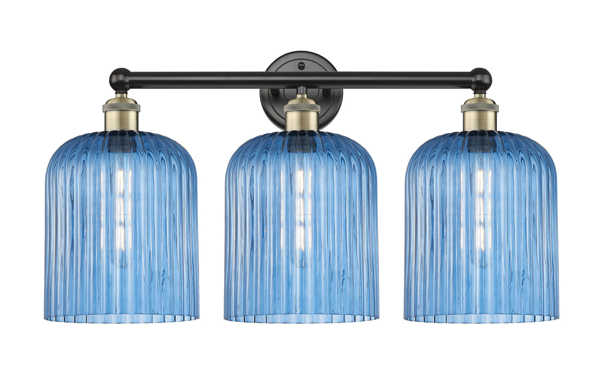 Bridal Veil 23-Inch 3-Light Bath Vanity Light 8-Inch Shade