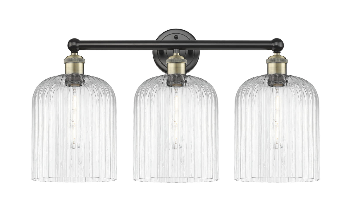 Bridal Veil 23-Inch 3-Light Bath Vanity Light 8-Inch Shade