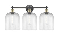 Bridal Veil 23-Inch 3-Light Bath Vanity Light 8-Inch Shade