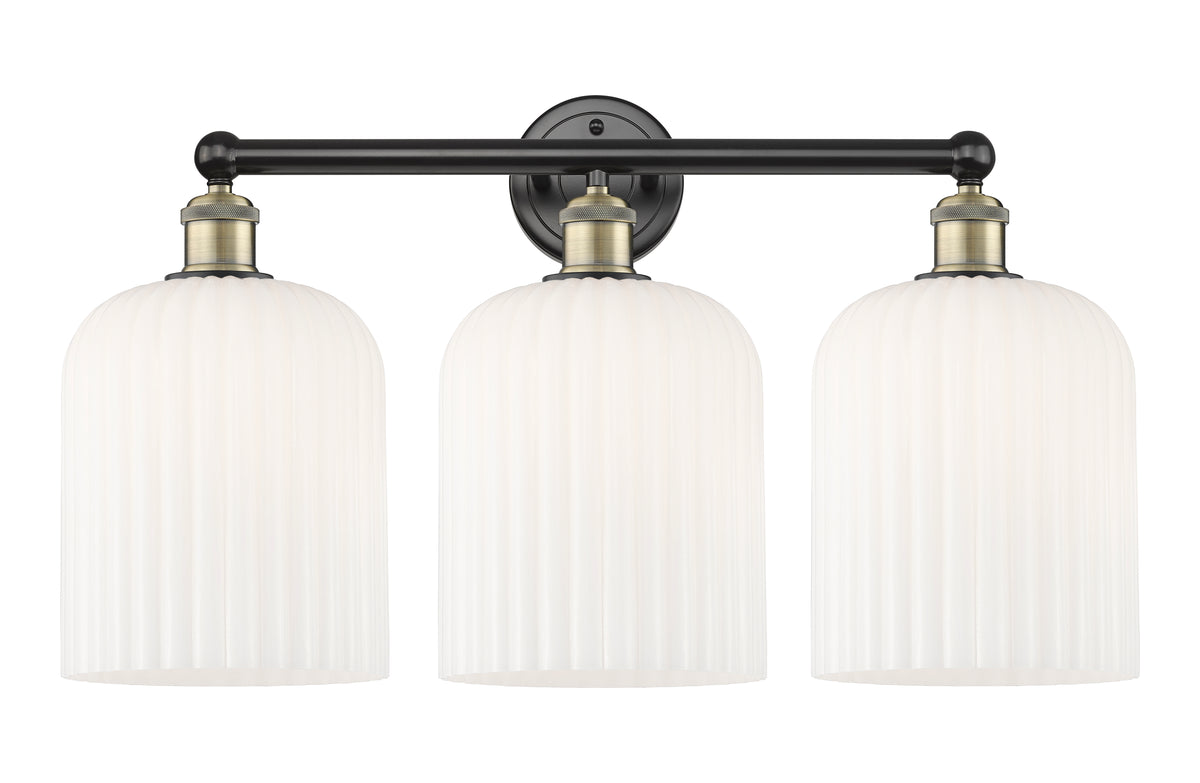 Bridal Veil 23-Inch 3-Light Bath Vanity Light 8-Inch Shade