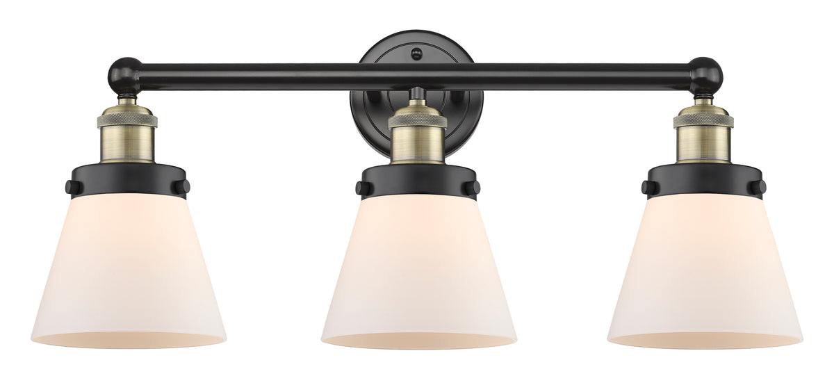 Cone 24-Inch 3-Light Bath Vanity Light 11.25-Inch High