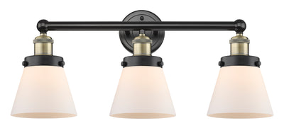 Edison Bath Vanity Light Cast Brass Glass