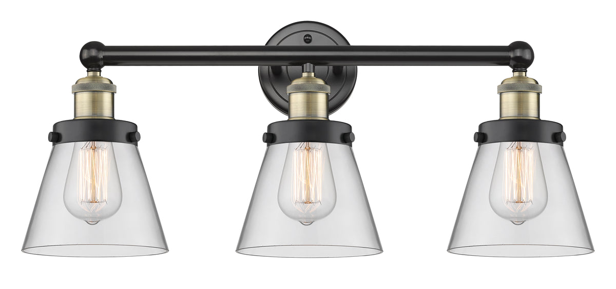 Cone 24-Inch 3-Light Bath Vanity Light 11.25-Inch High