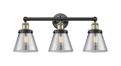 Edison Bath Vanity Light Cast Brass Glass