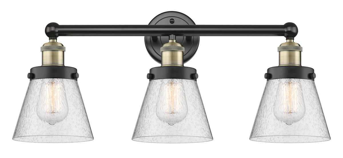 Cone 24-Inch 3-Light Bath Vanity Light 11.25-Inch High