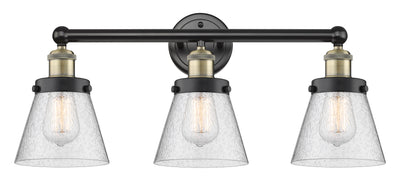 Edison Bath Vanity Light Cast Brass Glass
