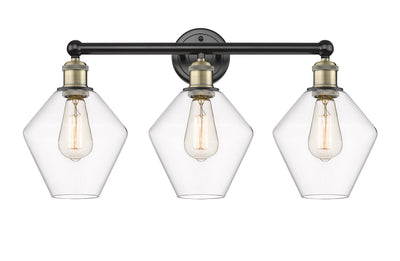 Edison Bath Vanity Light Cast Brass Finish