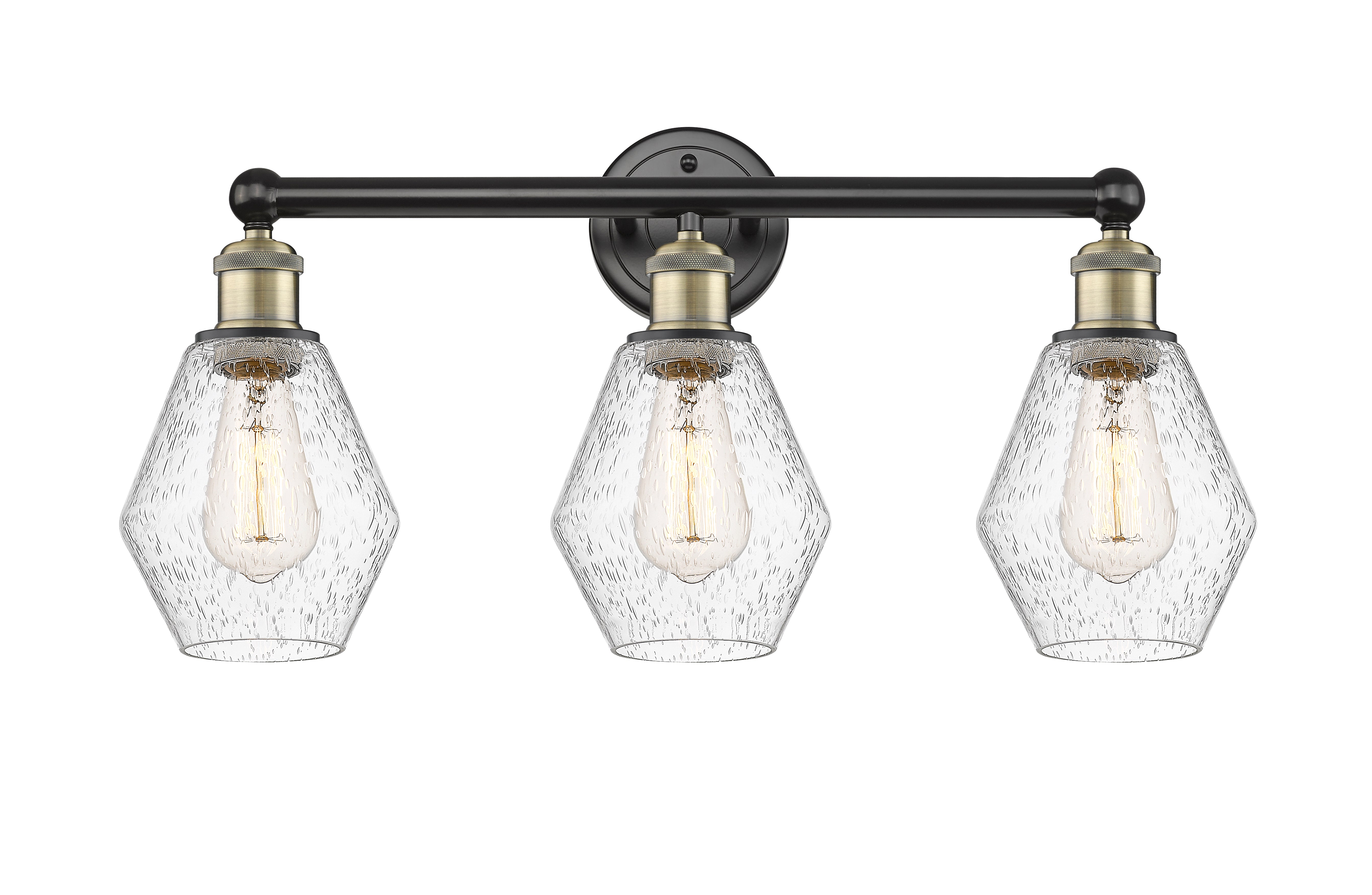 Edison Bath Vanity Light Cast Brass Finish