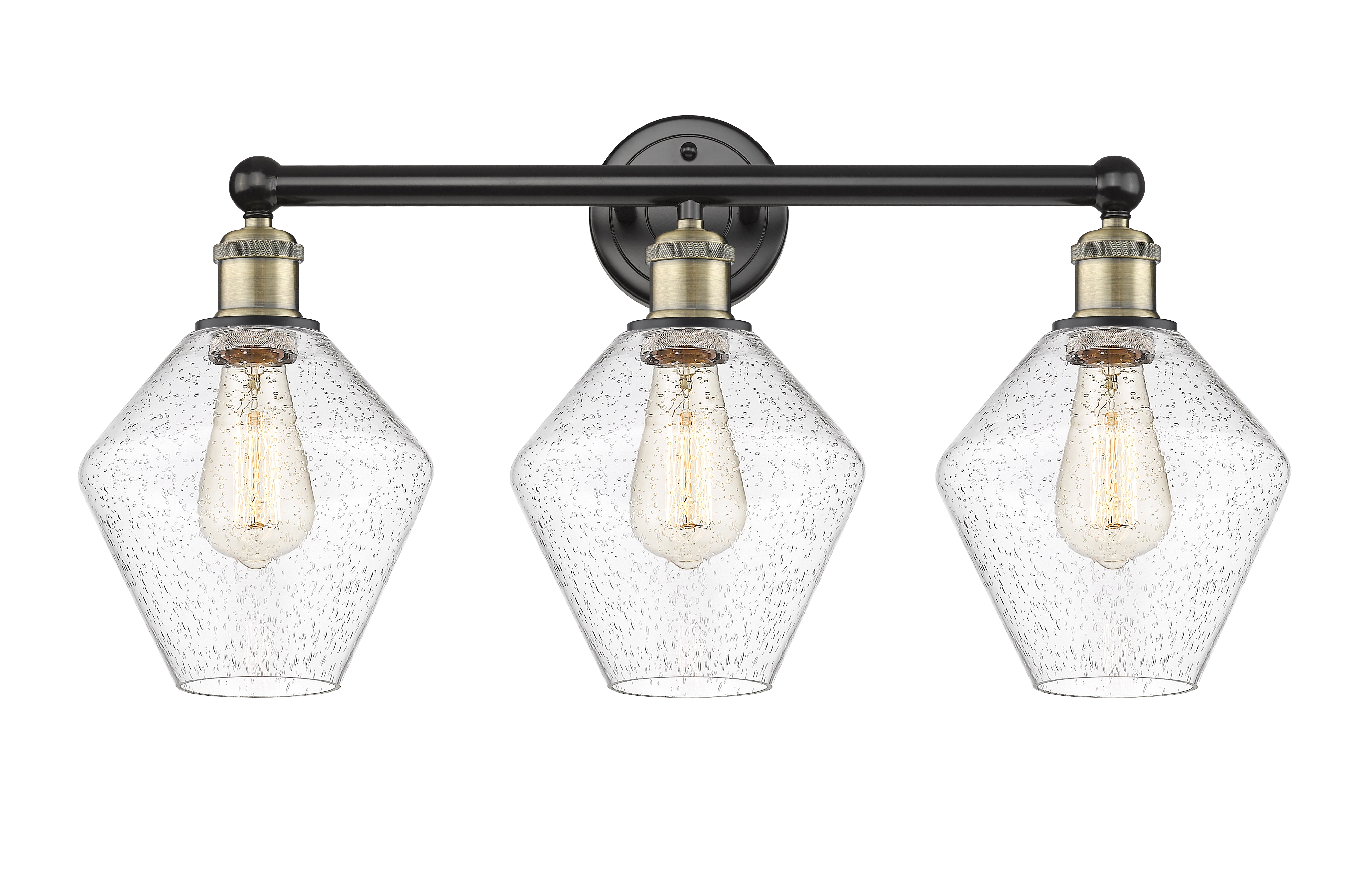 Edison Bath Vanity Light Cast Brass Finish