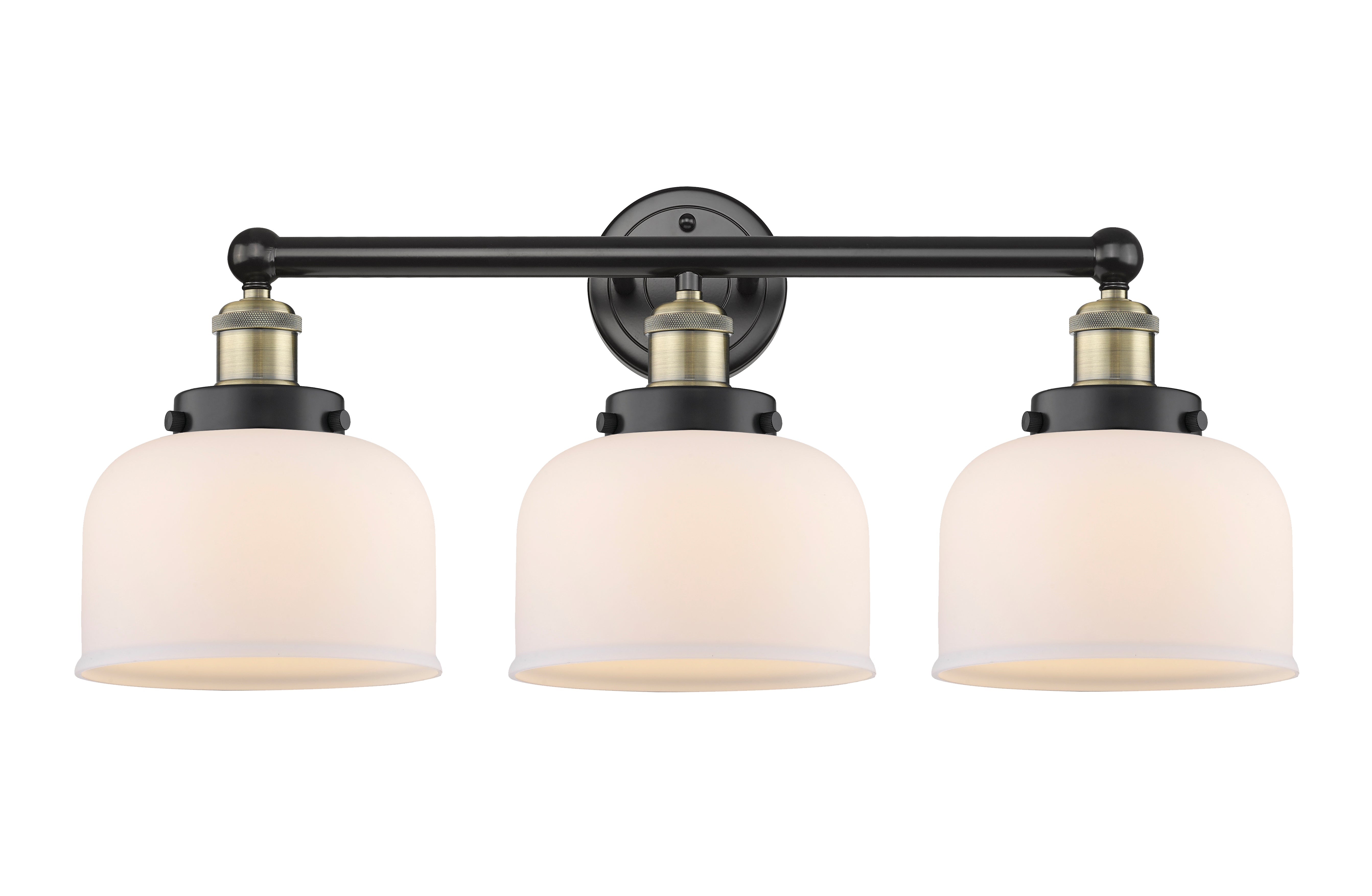 Edison Bath Vanity Light Cast Brass 25"