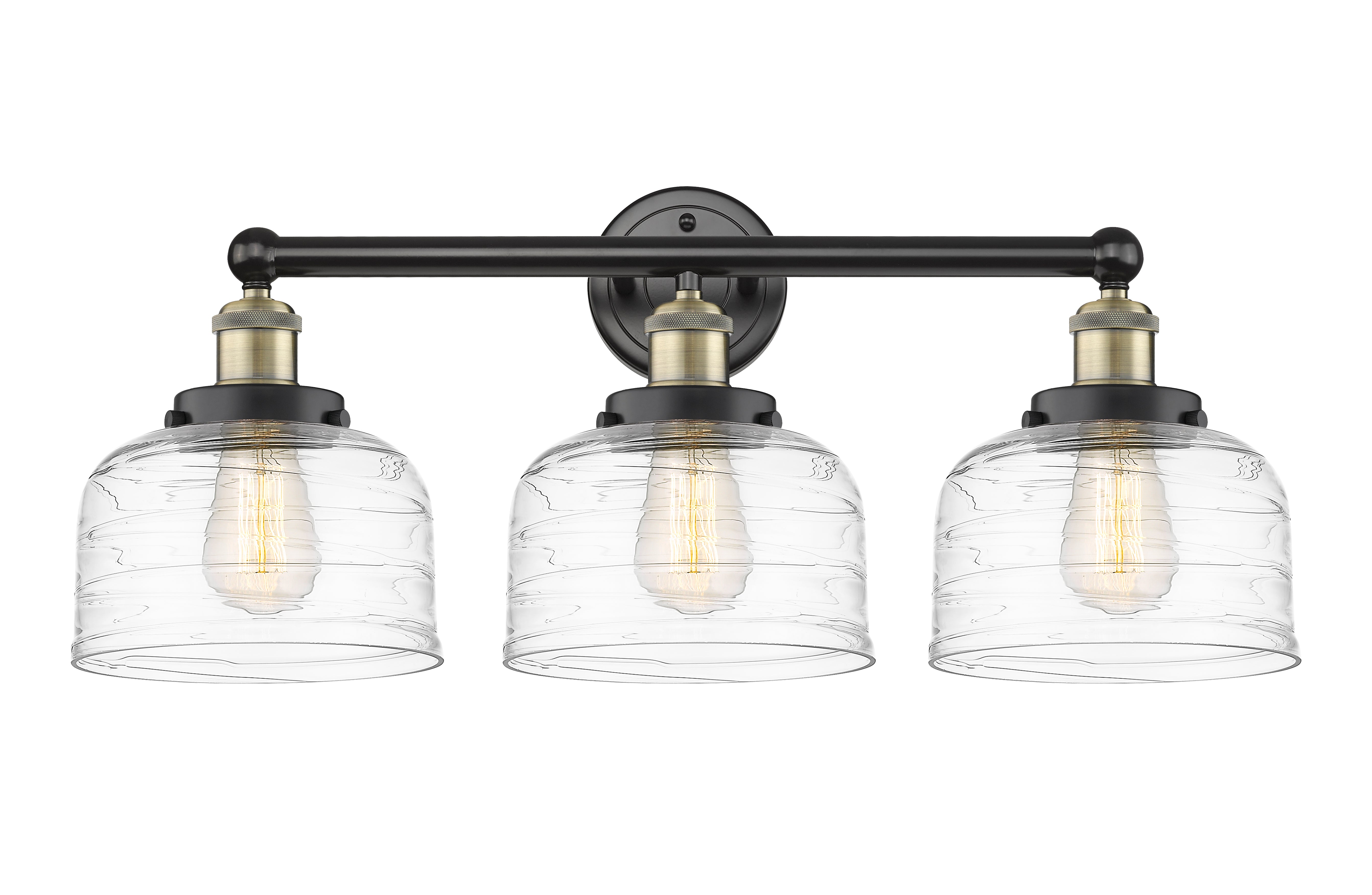 Edison Bath Vanity Light Cast Brass Finish