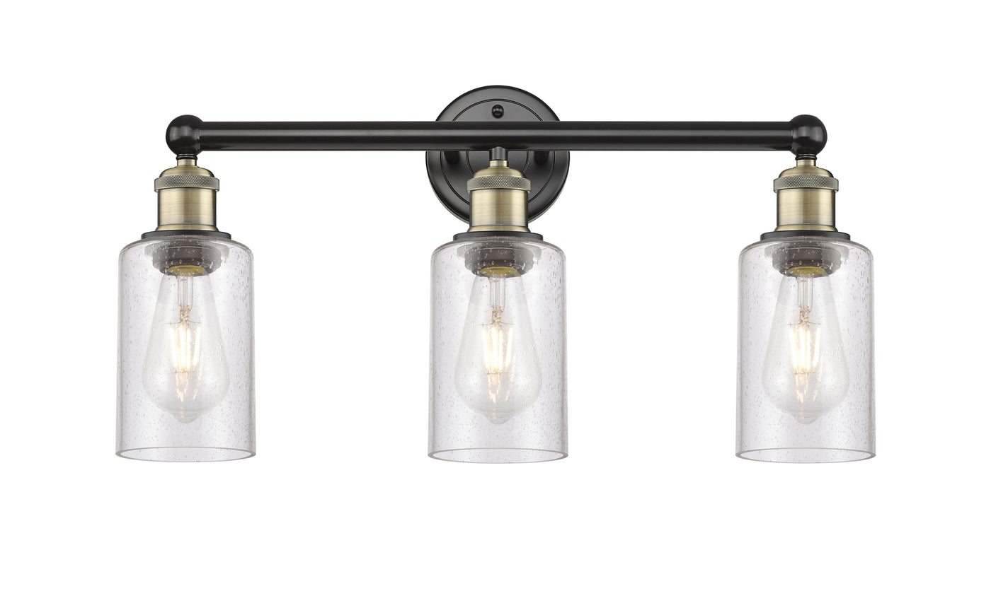 Edison Bath Vanity Light Cast Brass Finish
