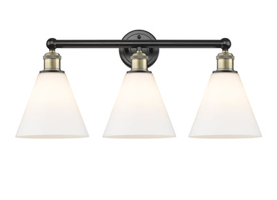 Edison Bath Vanity Light Cast Brass 24.5 Inch