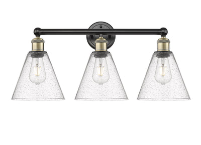 Edison Bath Vanity Light Cast Brass 24.5 Inch