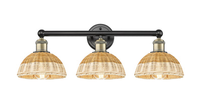 Edison Bath Vanity Light Brass Glass Steel