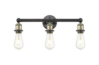 Edison Bath Vanity Light Cast Brass Steel