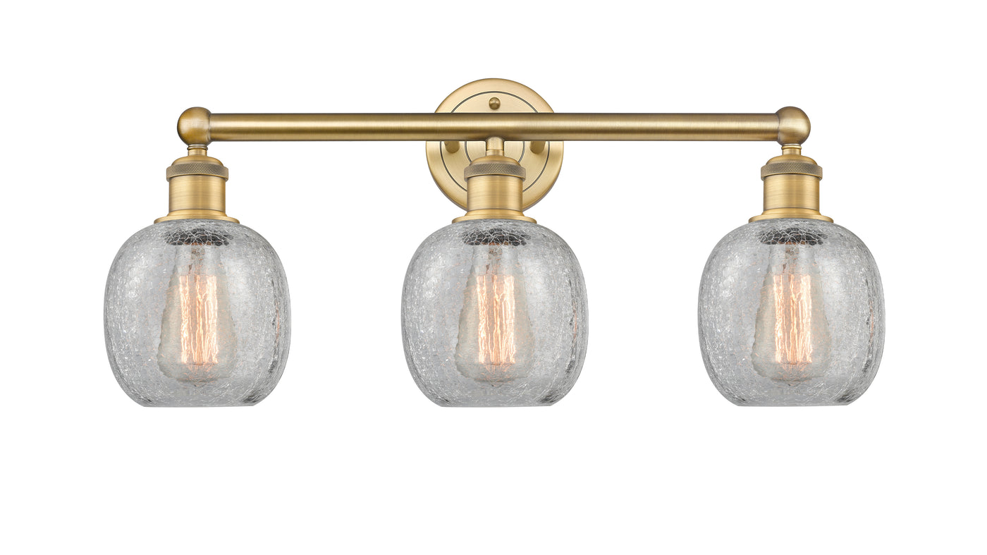 Edison Bath Vanity Light Woven Rattan Steel