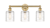 Edison Bath Vanity Light Cast Brass 23 Inches