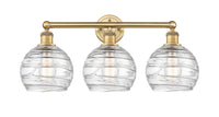 Edison Bath Vanity Light Cast Brass 3 Lights