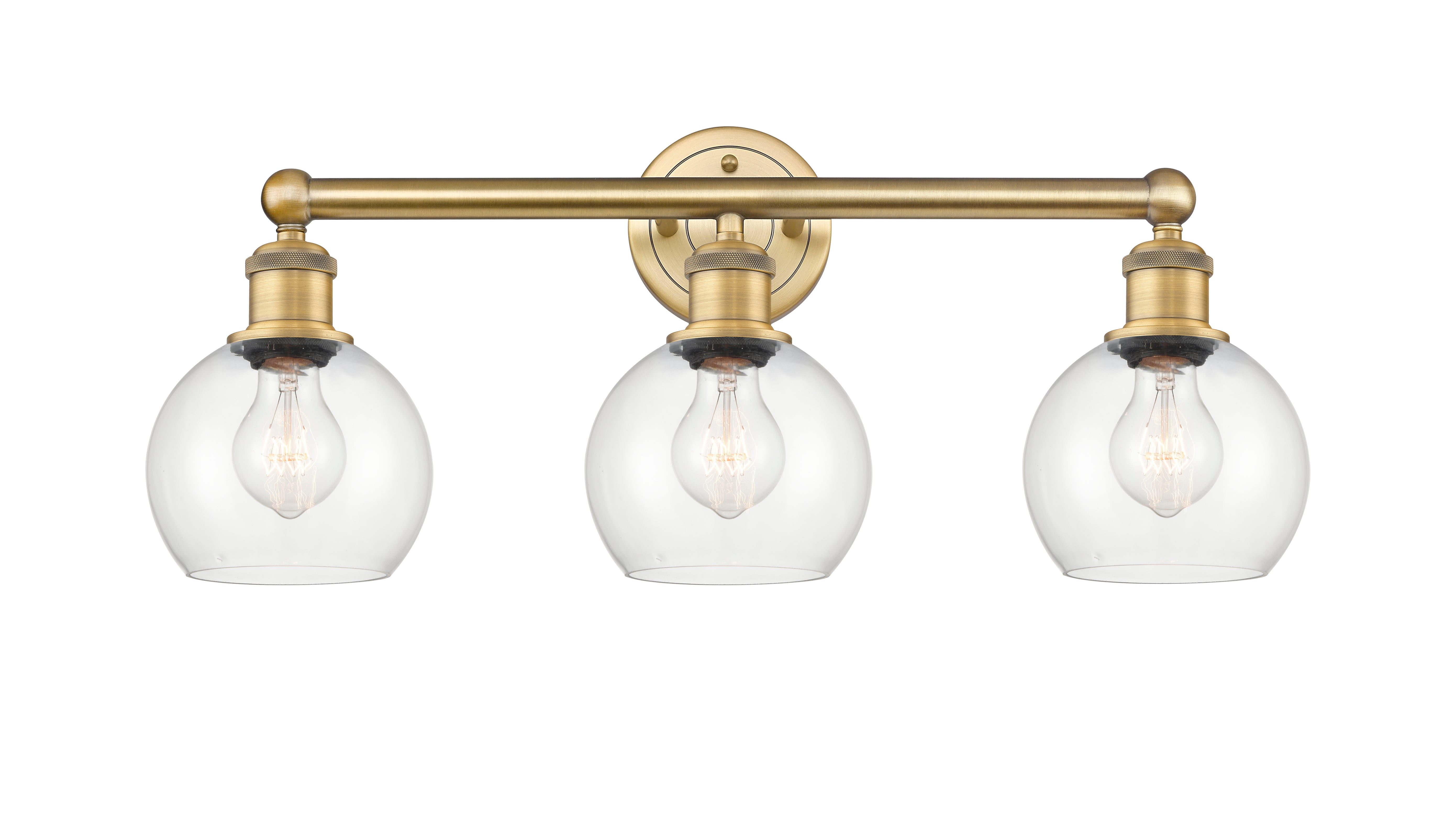 Edison Bath Vanity Light Cast Brass Steel