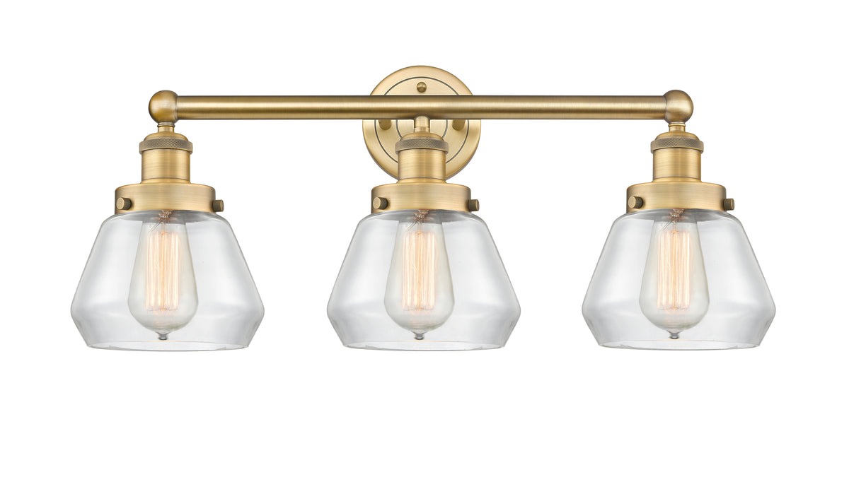 Fulton 25-Inch 3-Light Bath Vanity Light 10.75-Inch High