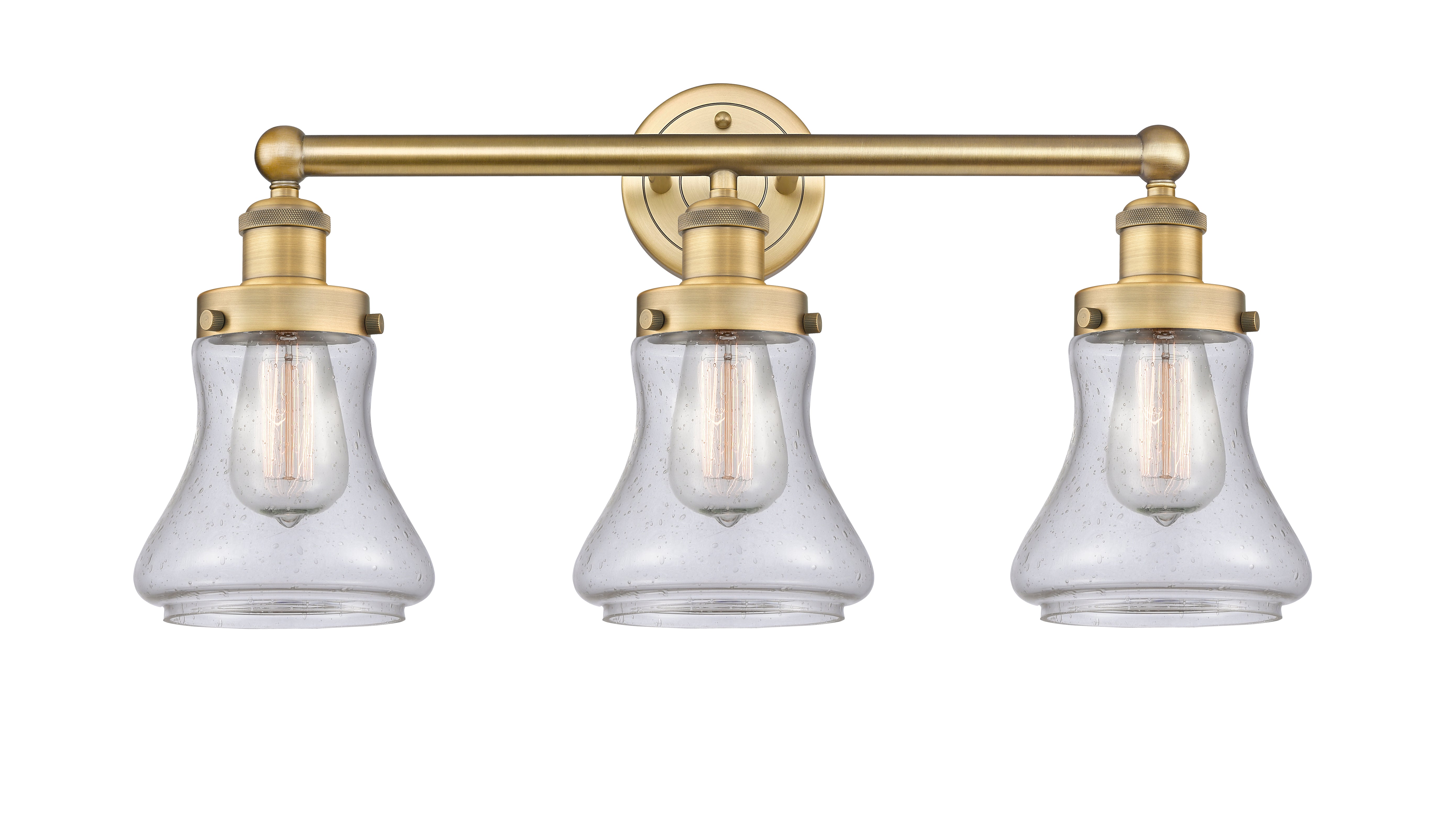 Edison Bath Vanity Light Cast Brass 23 Inch