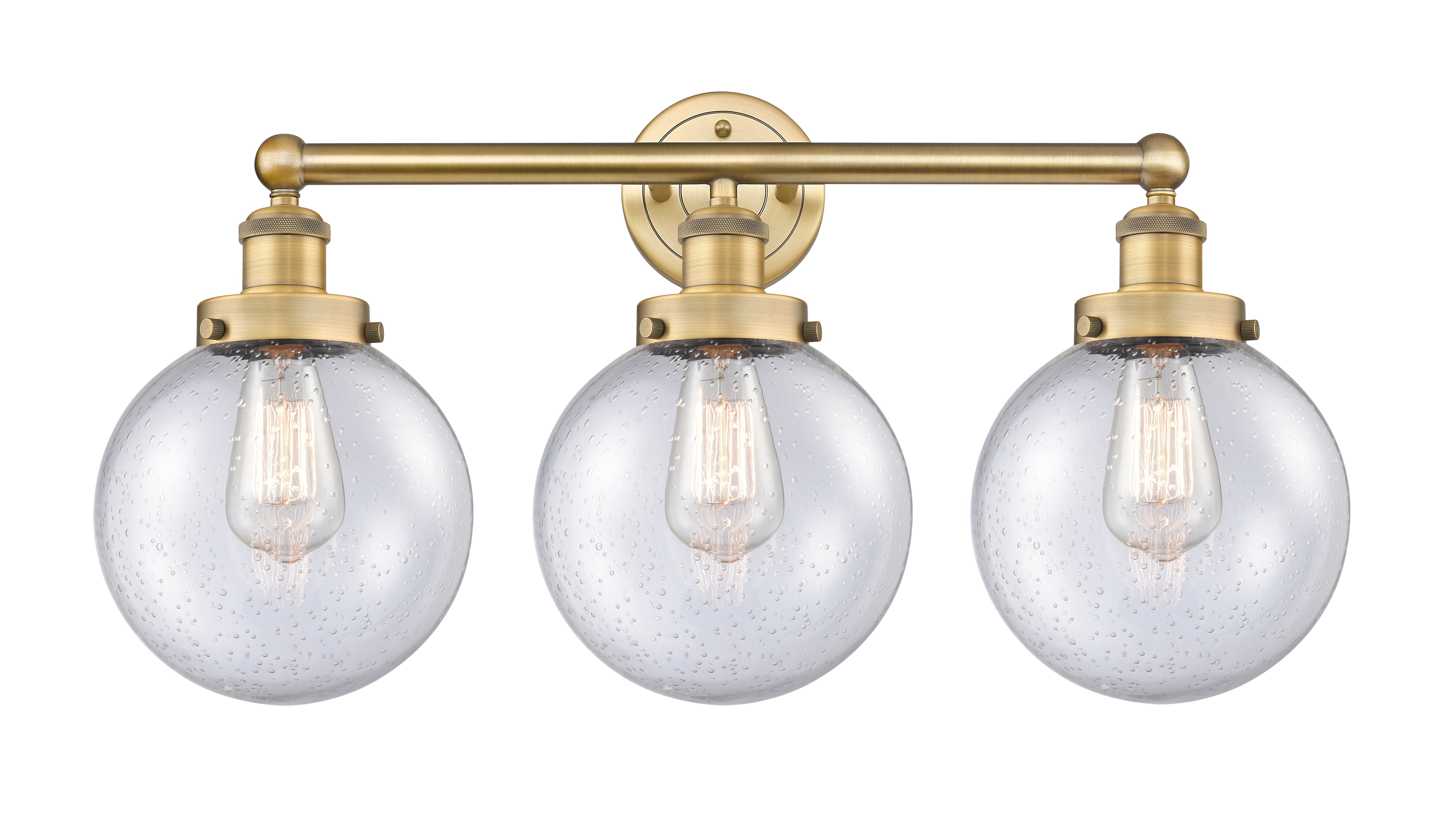 Edison Bath Vanity Light Cast Brass Steel