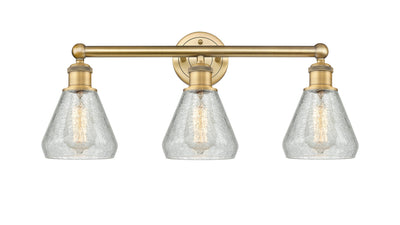 Edison Bath Vanity Light Brass 24 Inches