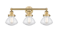 Olean 25-Inch 3-Light Bath Vanity Light Bowl Shade