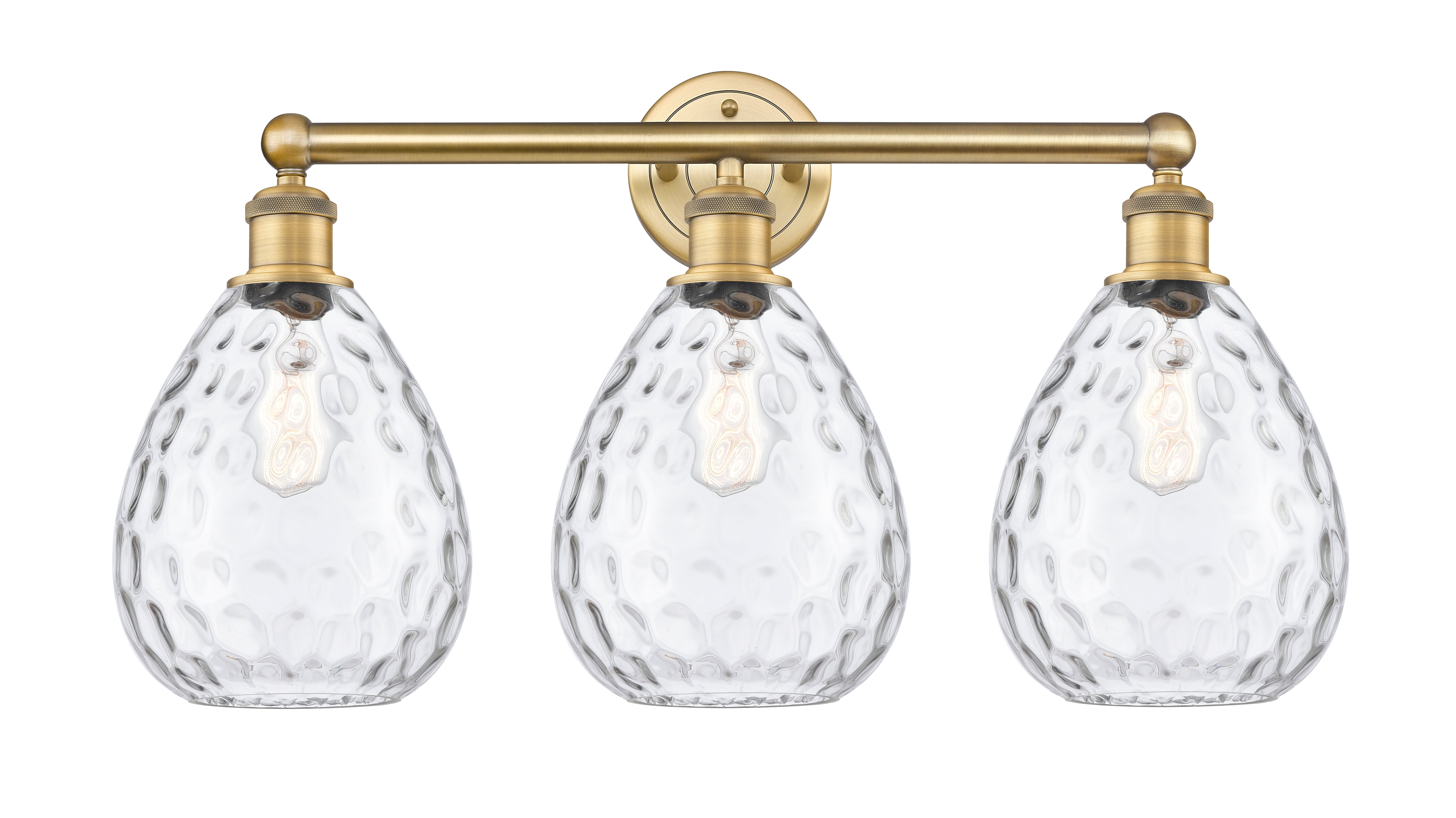 Edison Bath Vanity Light Cast Brass Finish