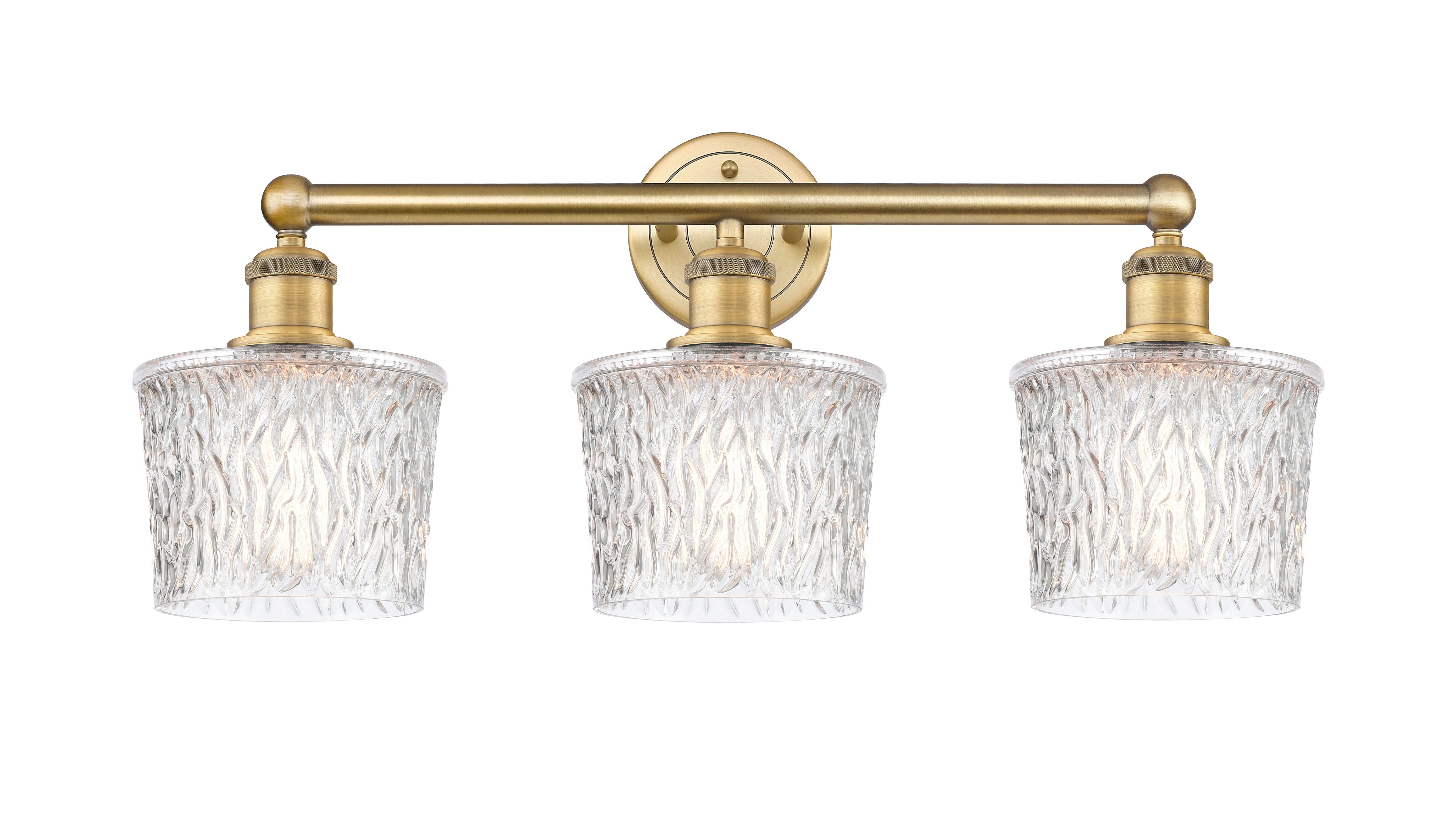 Edison Bath Vanity Light Cast Brass 25.75