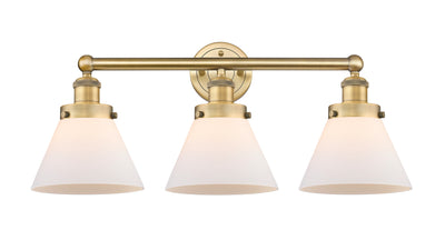 Edison Bath Vanity Light Cast Brass Glass