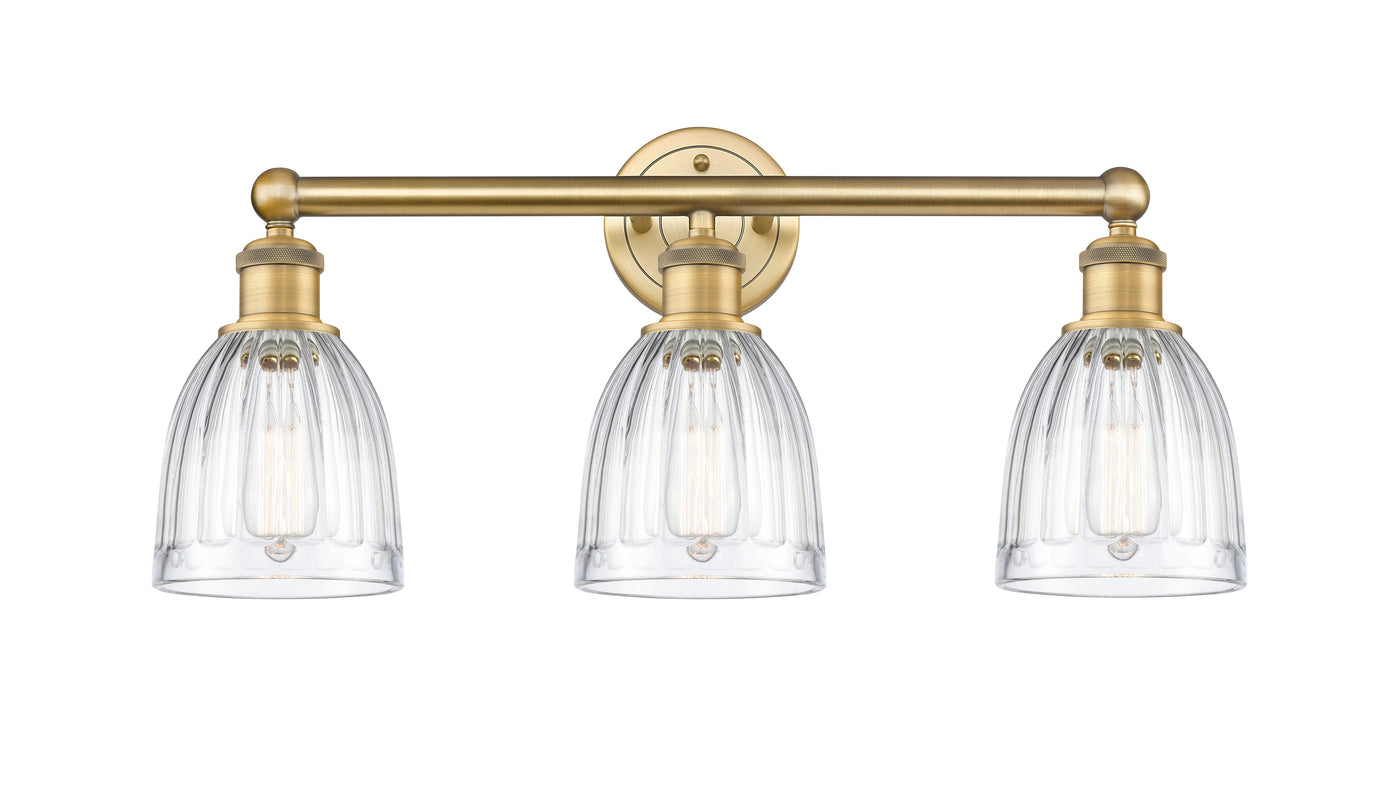 Edison Bath Vanity Light Cast Brass Finish