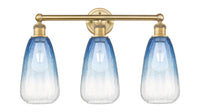 Brookhaven Almond 24-Inch 3-Light Bath Vanity Light 15.25-Inch High