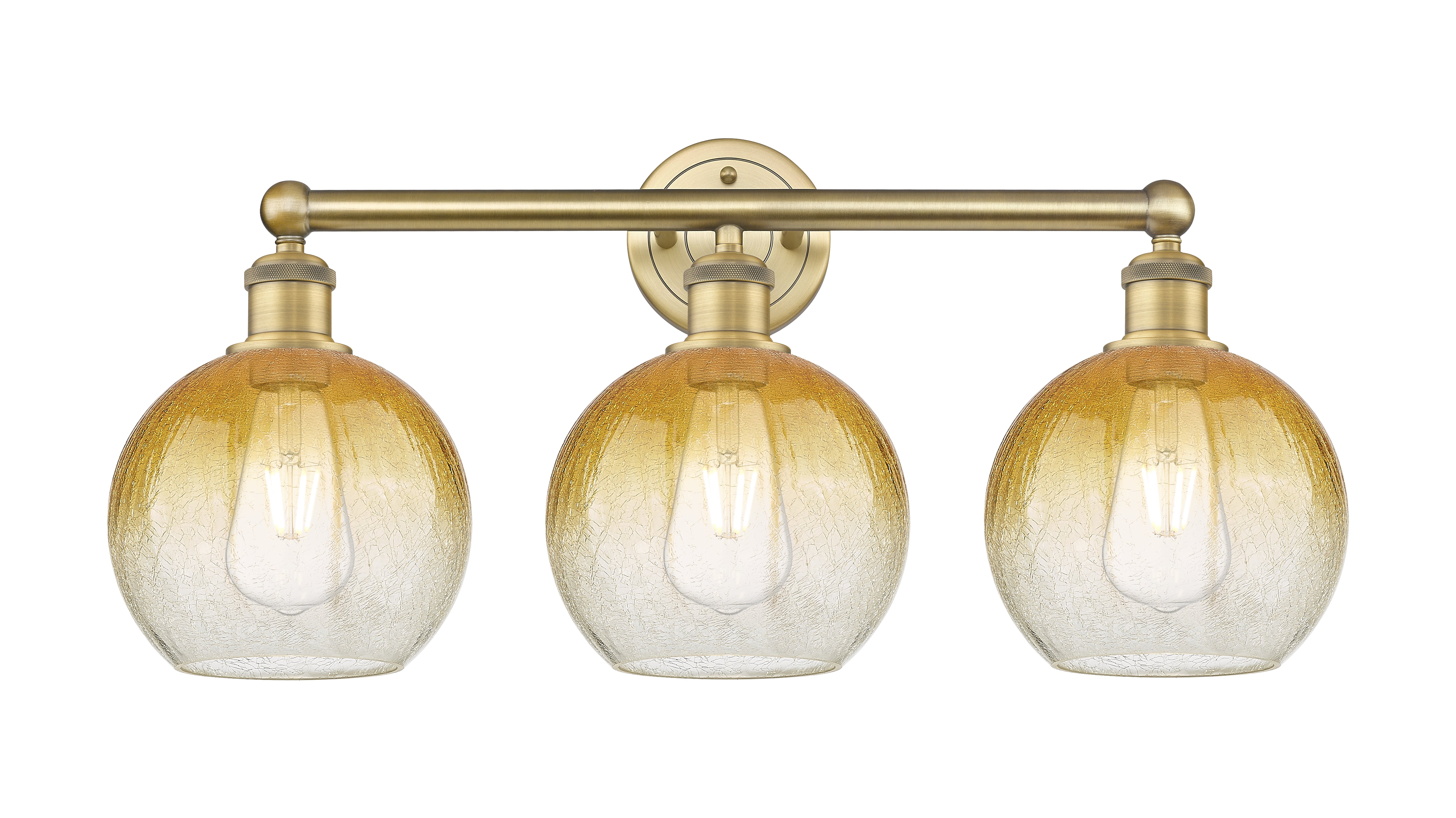 Edison Bath Vanity Light Cast Brass