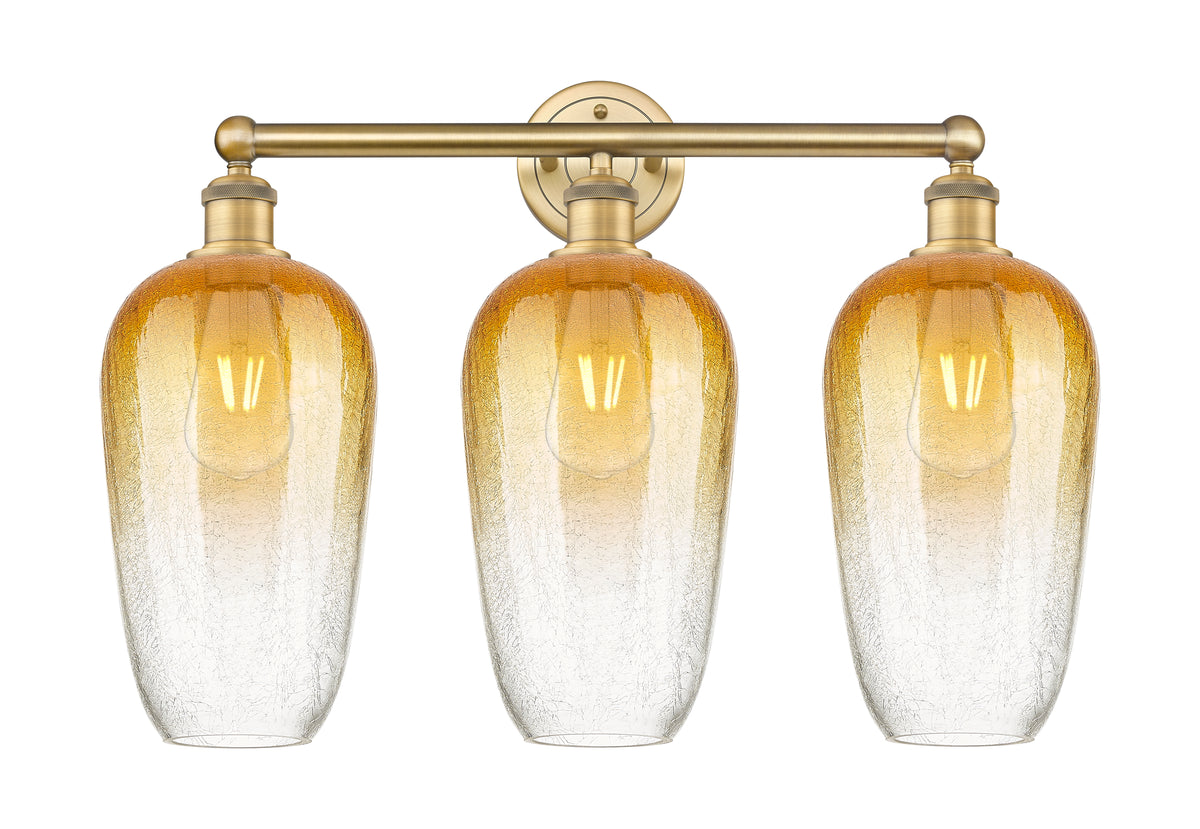 Brookhaven Flute 25-Inch 3-Light Bath Vanity Light 17.25-Inch High