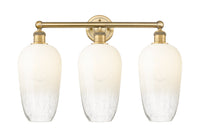 Brookhaven Flute 25-Inch 3-Light Bath Vanity Light 17.25-Inch High