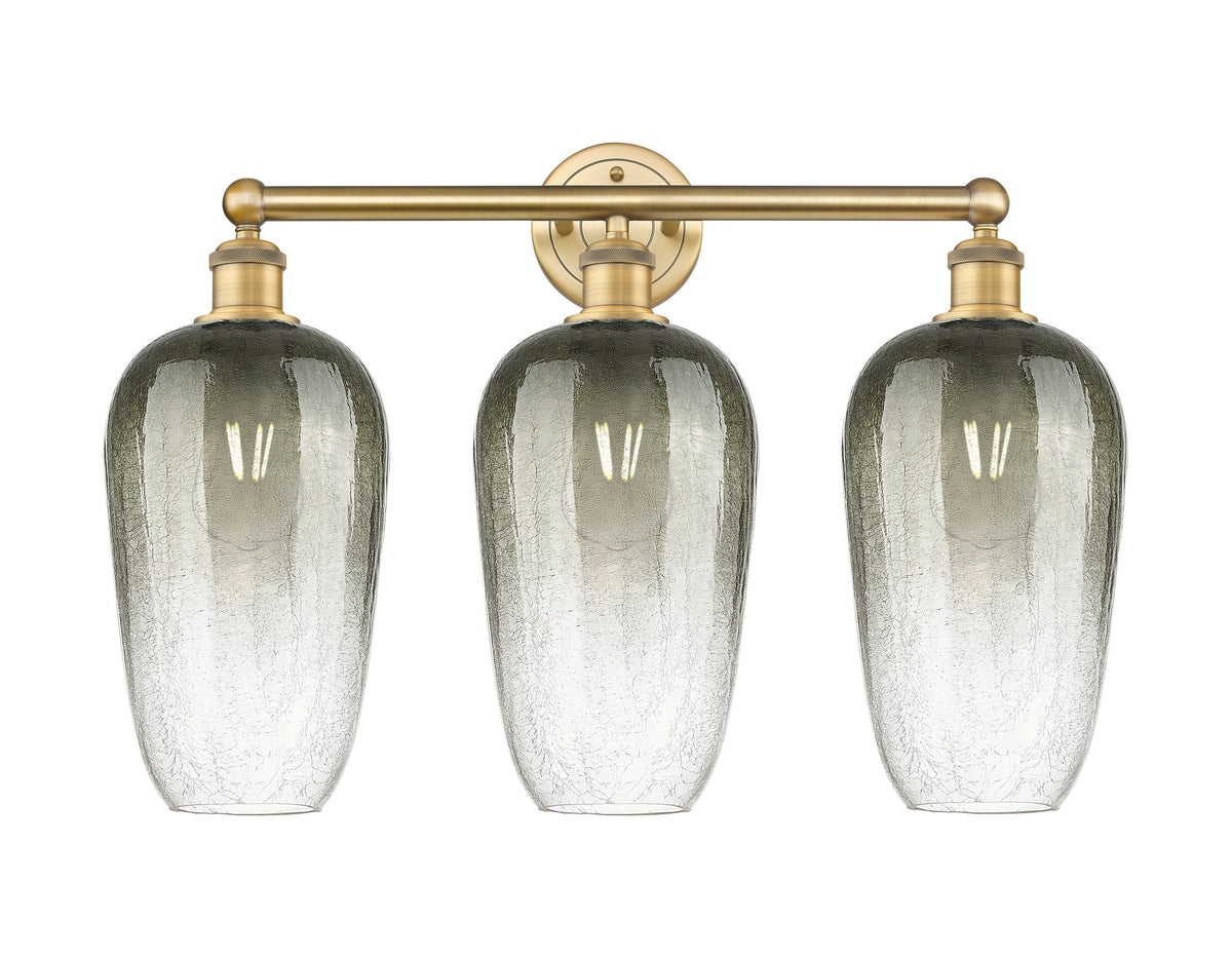 Brookhaven Flute 25-Inch 3-Light Bath Vanity Light 17.25-Inch High