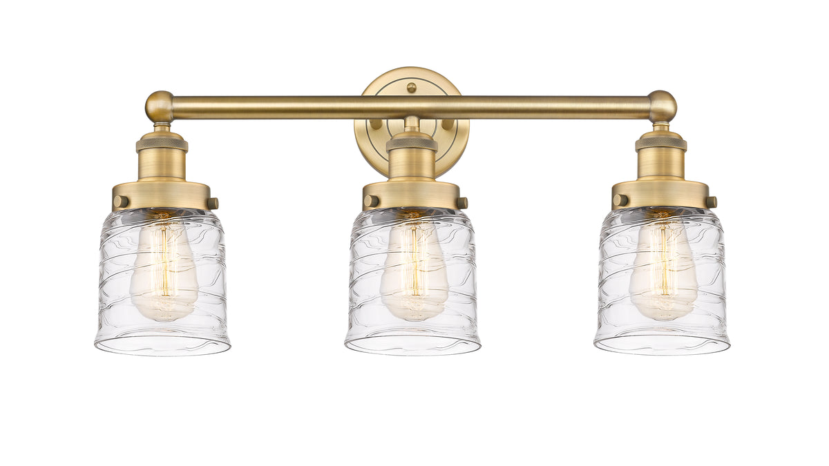 Bell 23-Inch 3-Light Bath Vanity Light Bowl Shade