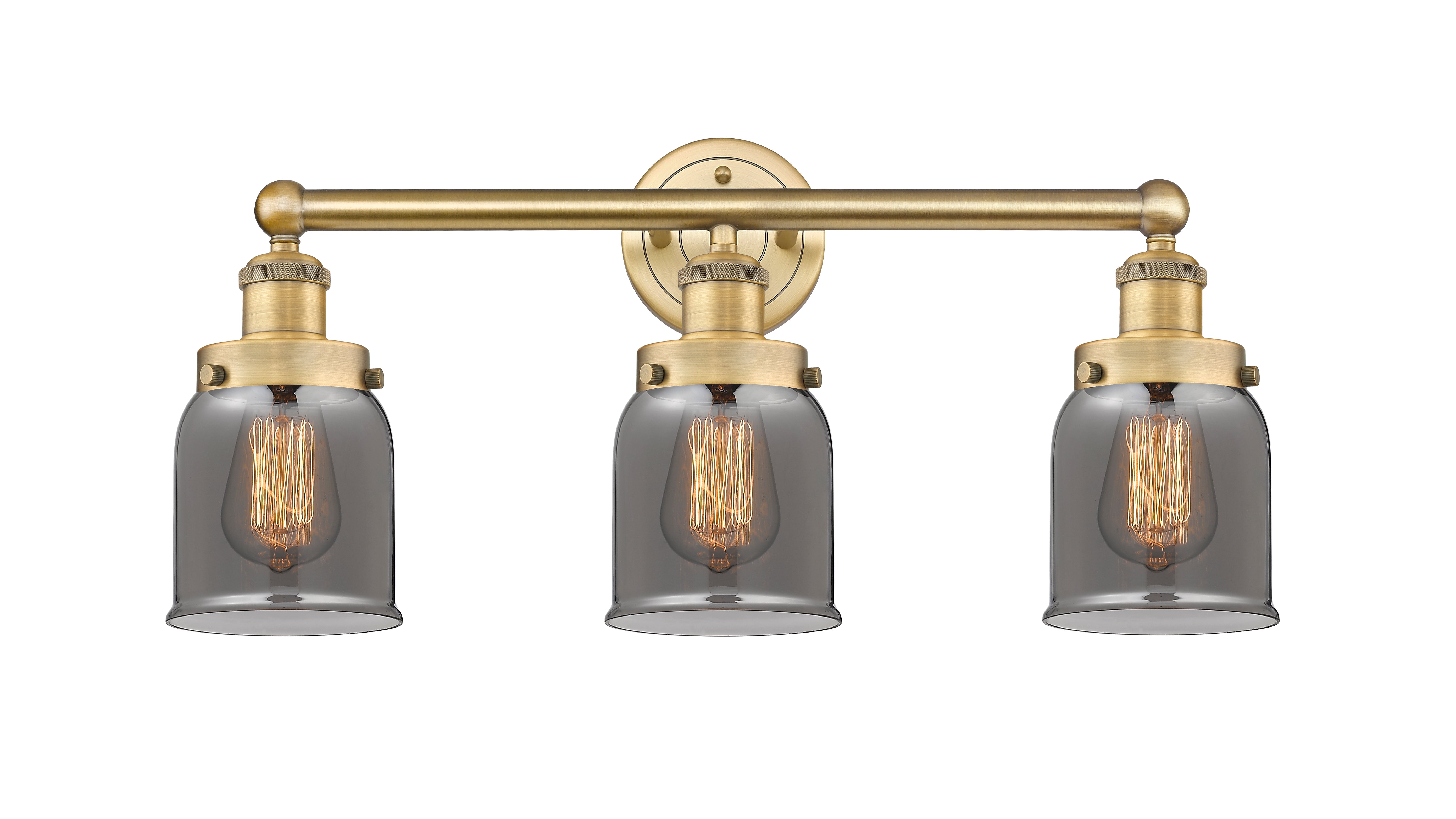 Edison Bath Vanity Light Cast Brass Finish