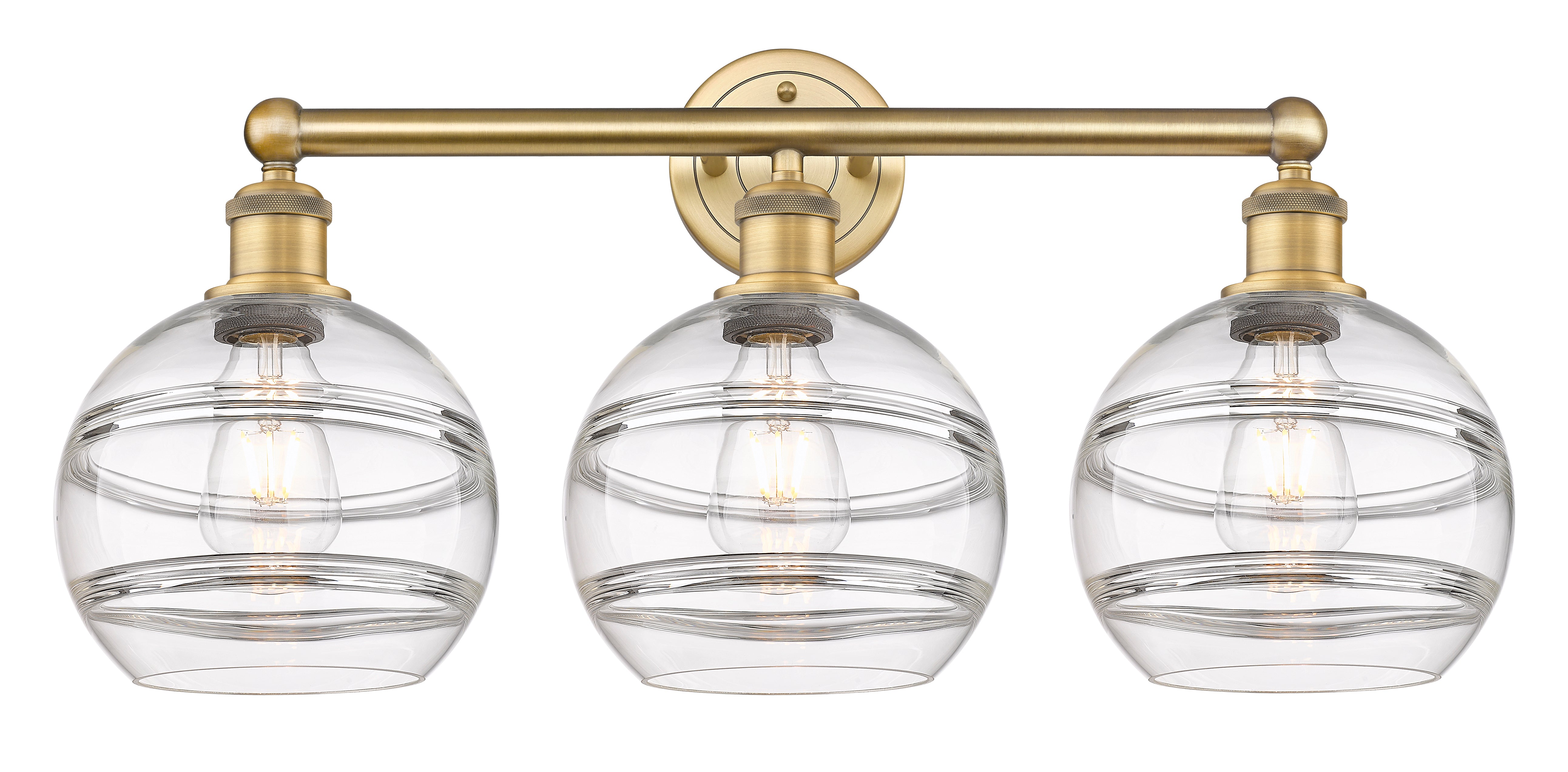 Edison Bath Vanity Light Cast Brass 23.875