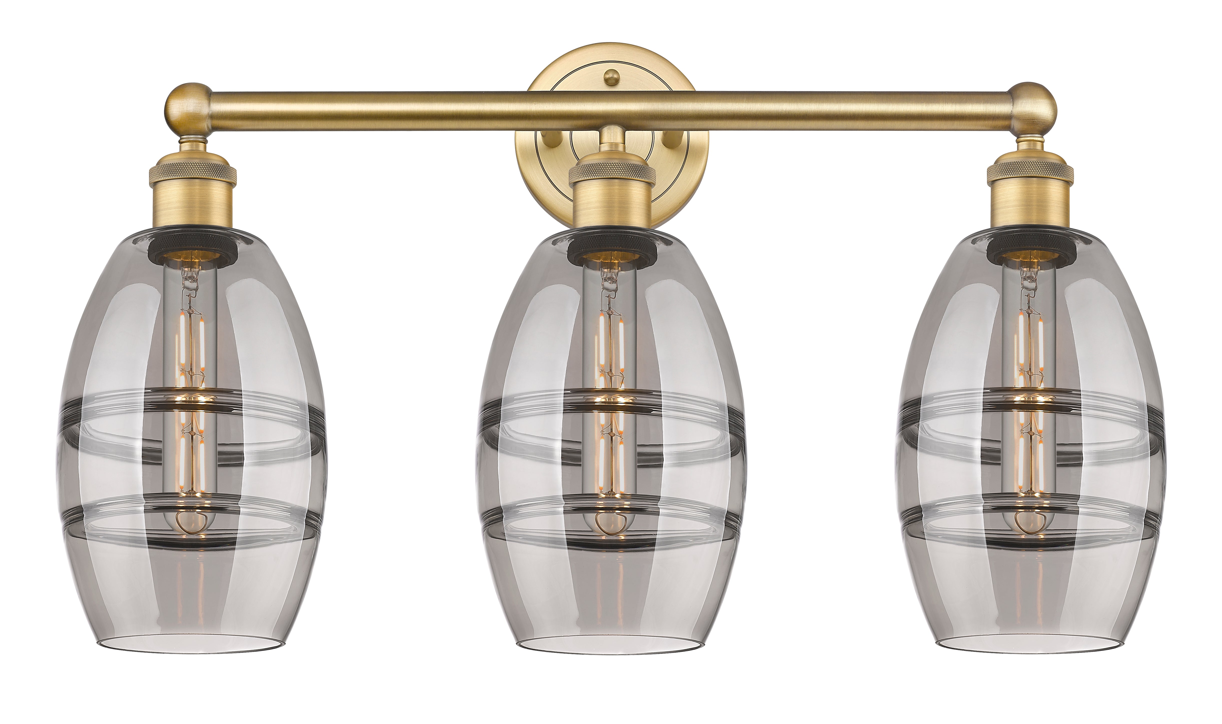 Edison Bath Vanity Light Cast Brass Finish
