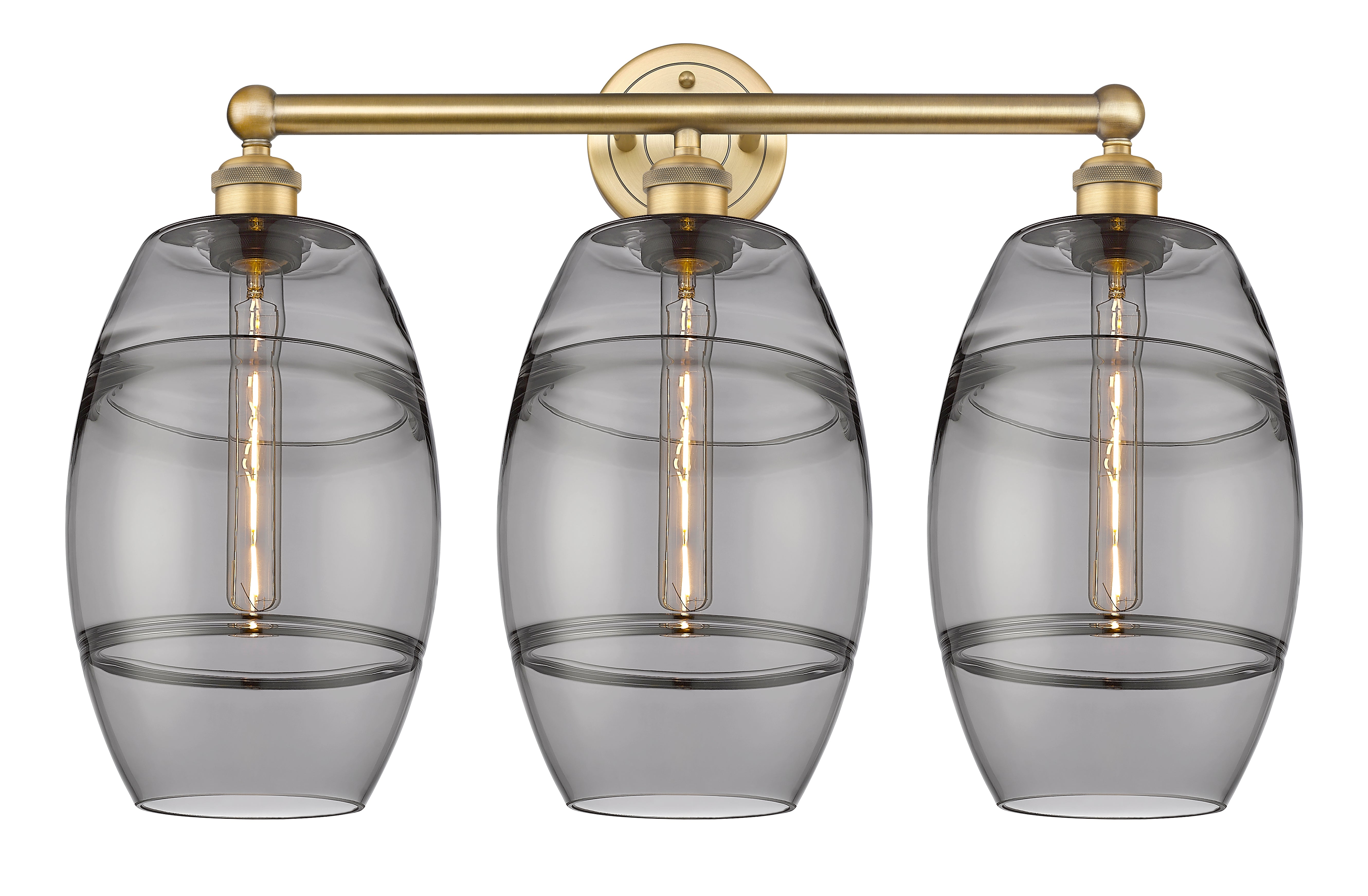 Edison Bath Vanity Light Cast Brass Finish