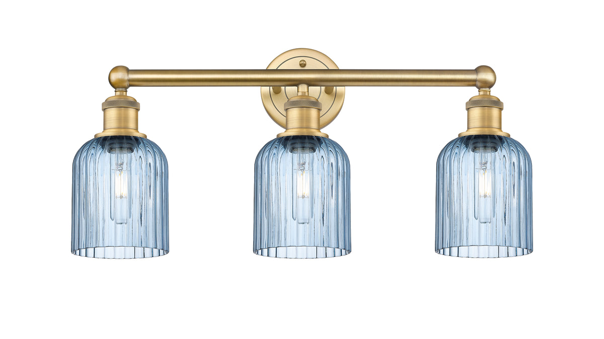 Bridal Veil 23-Inch 3-Light Bath Vanity Light 5-Inch Shade