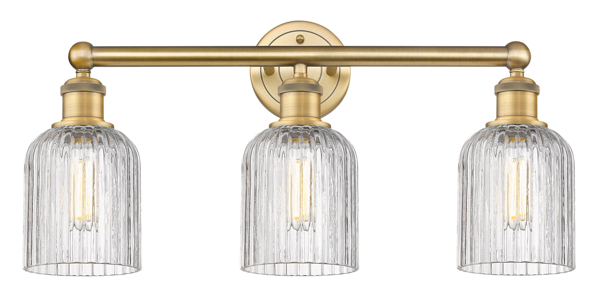 Bridal Veil 23-Inch 3-Light Bath Vanity Light 5-Inch Shade