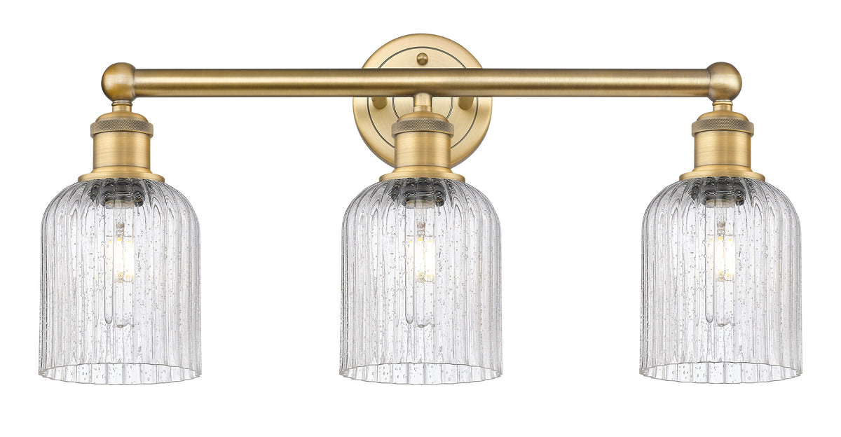Bridal Veil 23-Inch 3-Light Bath Vanity Light 5-Inch Shade